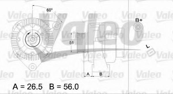 VALEO 437312 Alternator